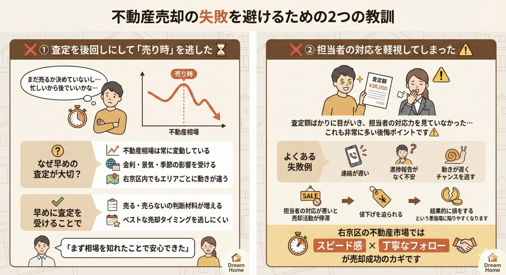 不動産査定で後悔した人に共通する3つの失敗例  売却前に必ず知っておきたい注意ポイントの画像