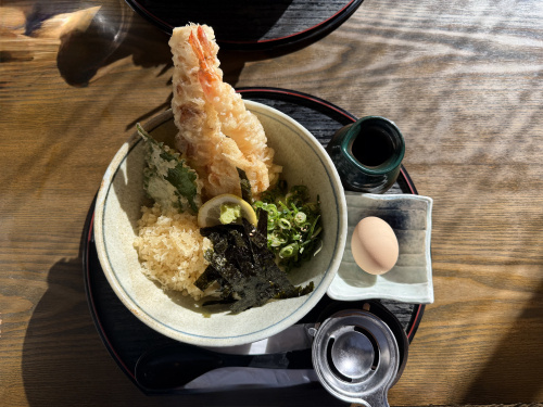 丹波市山南町ランチ|麺家七兵衛で讃岐天ぶっころを実食の画像