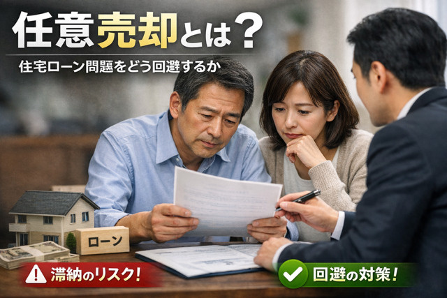 不動産売却で任意売却とは何か知っていますか？ 任意売却を回避する予防策も解説の画像