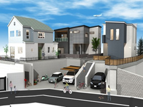 吹田市千里丘中　３区画の画像