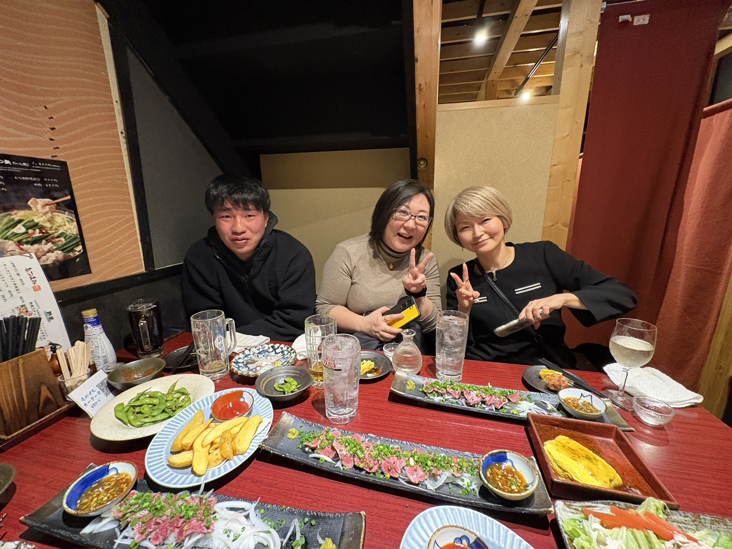 新年会の１コマの画像