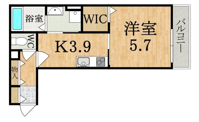PLAN F 間取り図