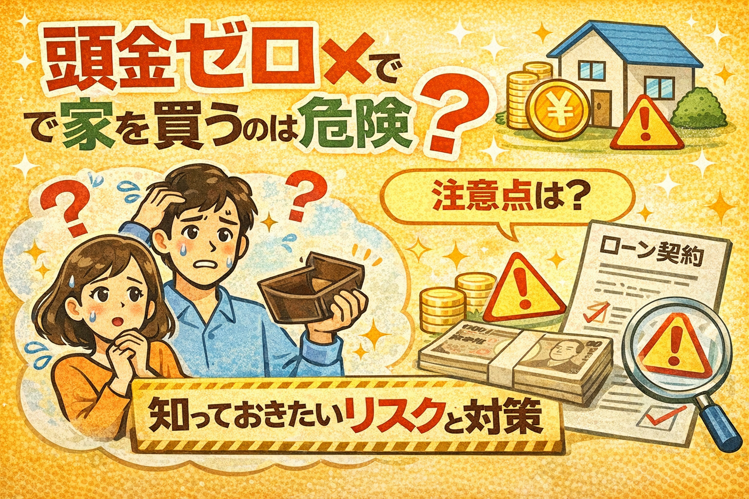 頭金なしで新築戸建て購入は可能？越谷市の不動産選びや返済比率も解説の画像