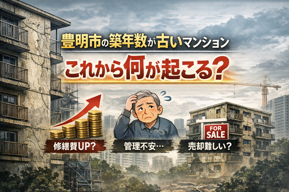 【2026年最新版】豊明市の築古マンションに起こること｜資産価値・修繕・売却のリアルと後悔しない判断基準の画像