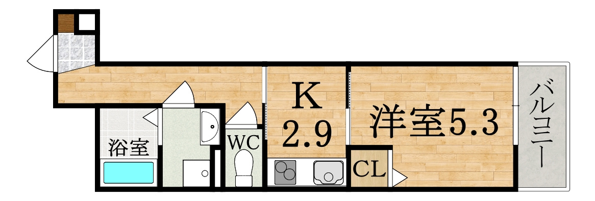 B PLAN 間取り図（差し替え）