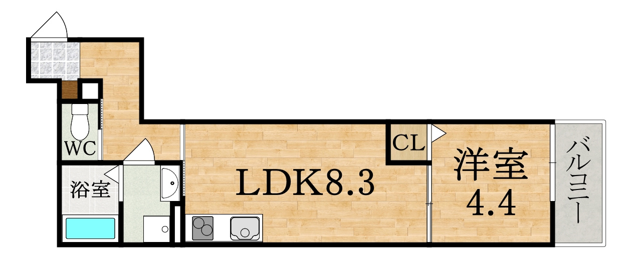 C PLAN 間取り図（差し替え）