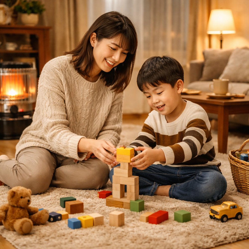 冬の住まいを快適にする安全対策｜家族を守る暖房と室内環境の整え方の画像