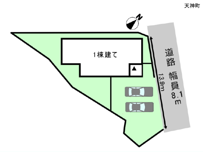 天神町　配置図