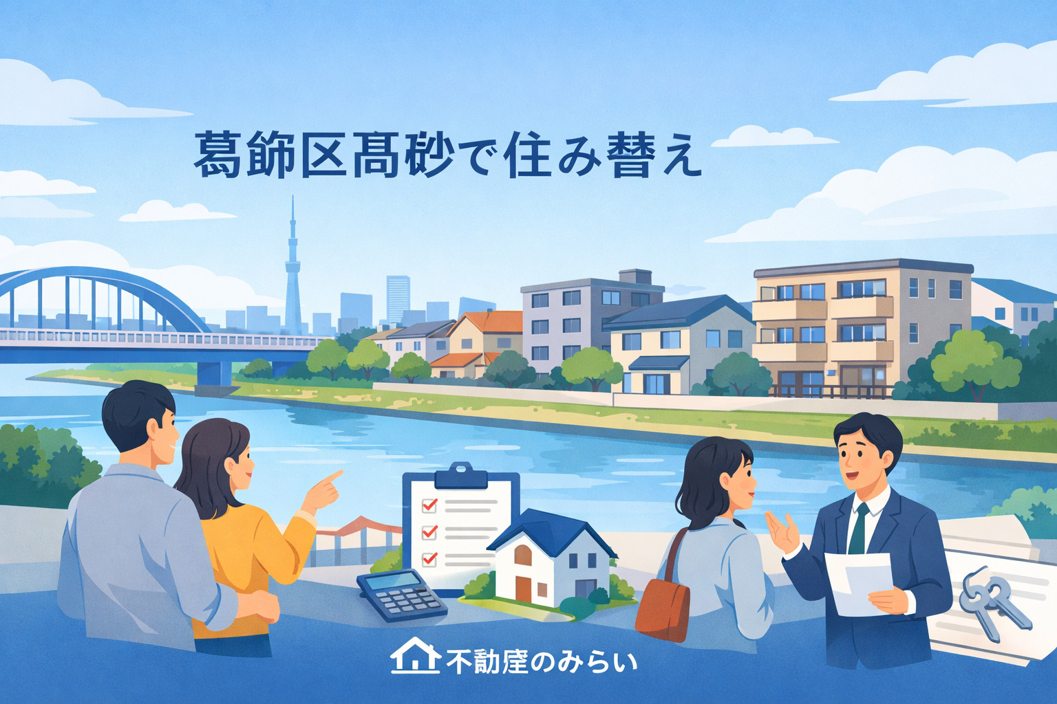 葛飾区高砂で住み替えを考える方へ向けた不動産売却ガイドのイメージ