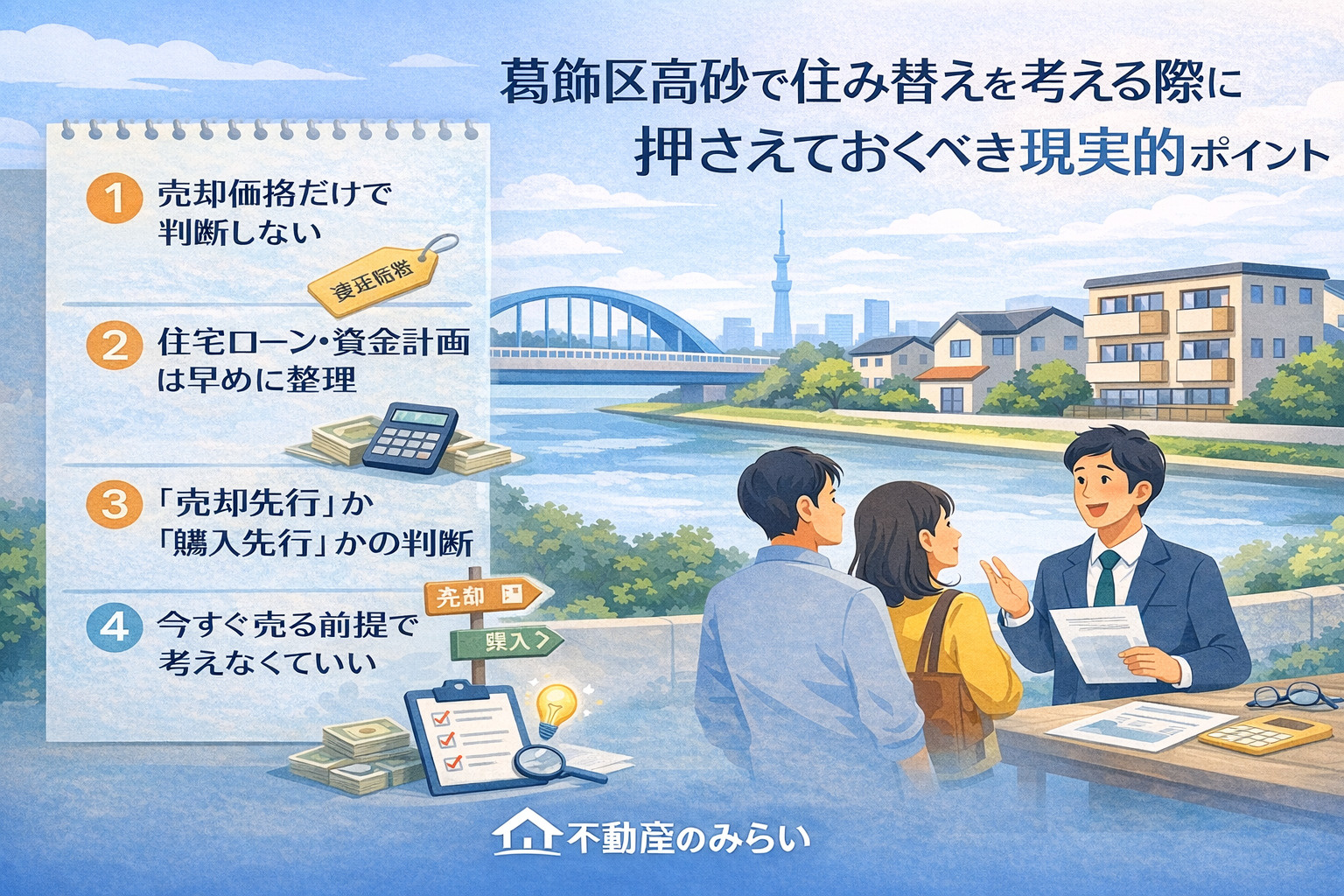 葛飾区高砂で住み替えを進める際に押さえるべき現実的ポイント