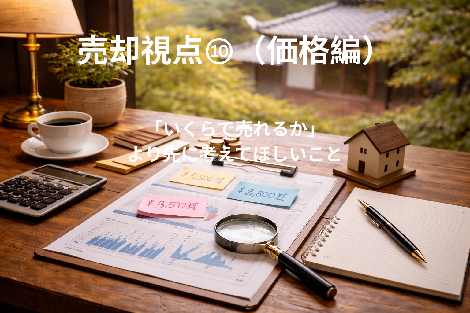 「いくらで売れるか」より先に考えてほしいことの画像