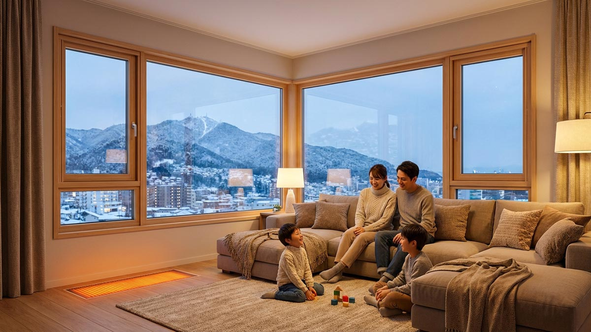 西宮の角部屋マンションは寒い？内窓リノベで快適＆省エネ生活の画像