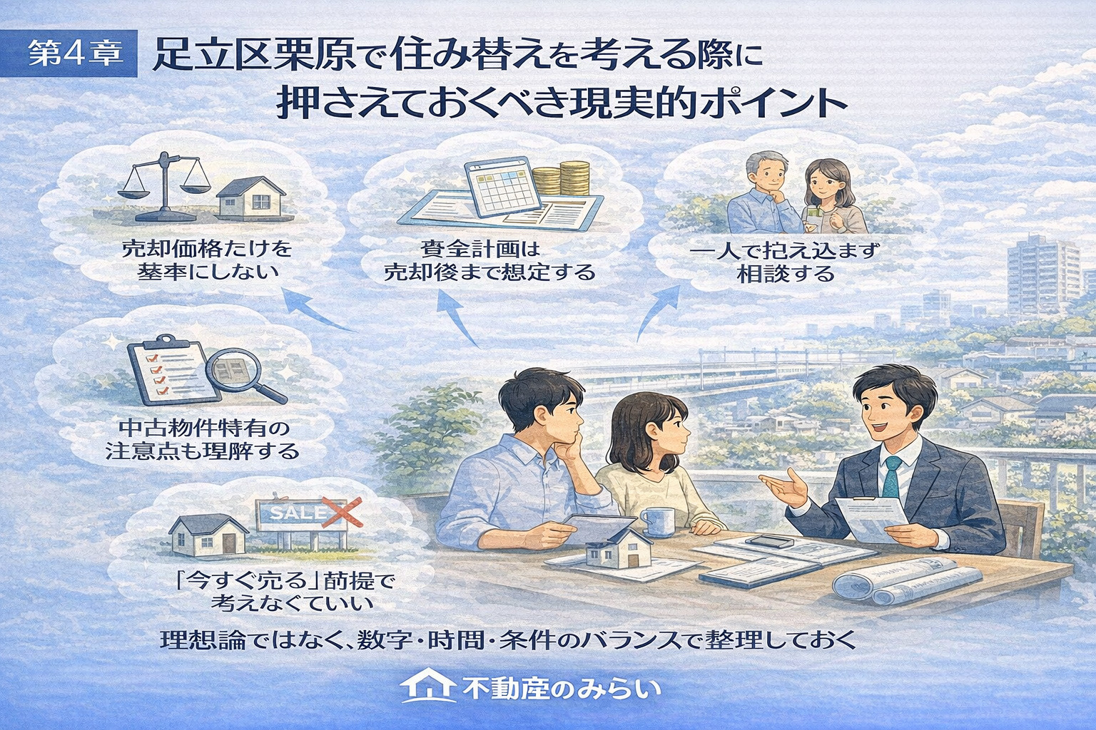 足立区栗原で住み替えを進める際に押さえるべき現実的ポイント