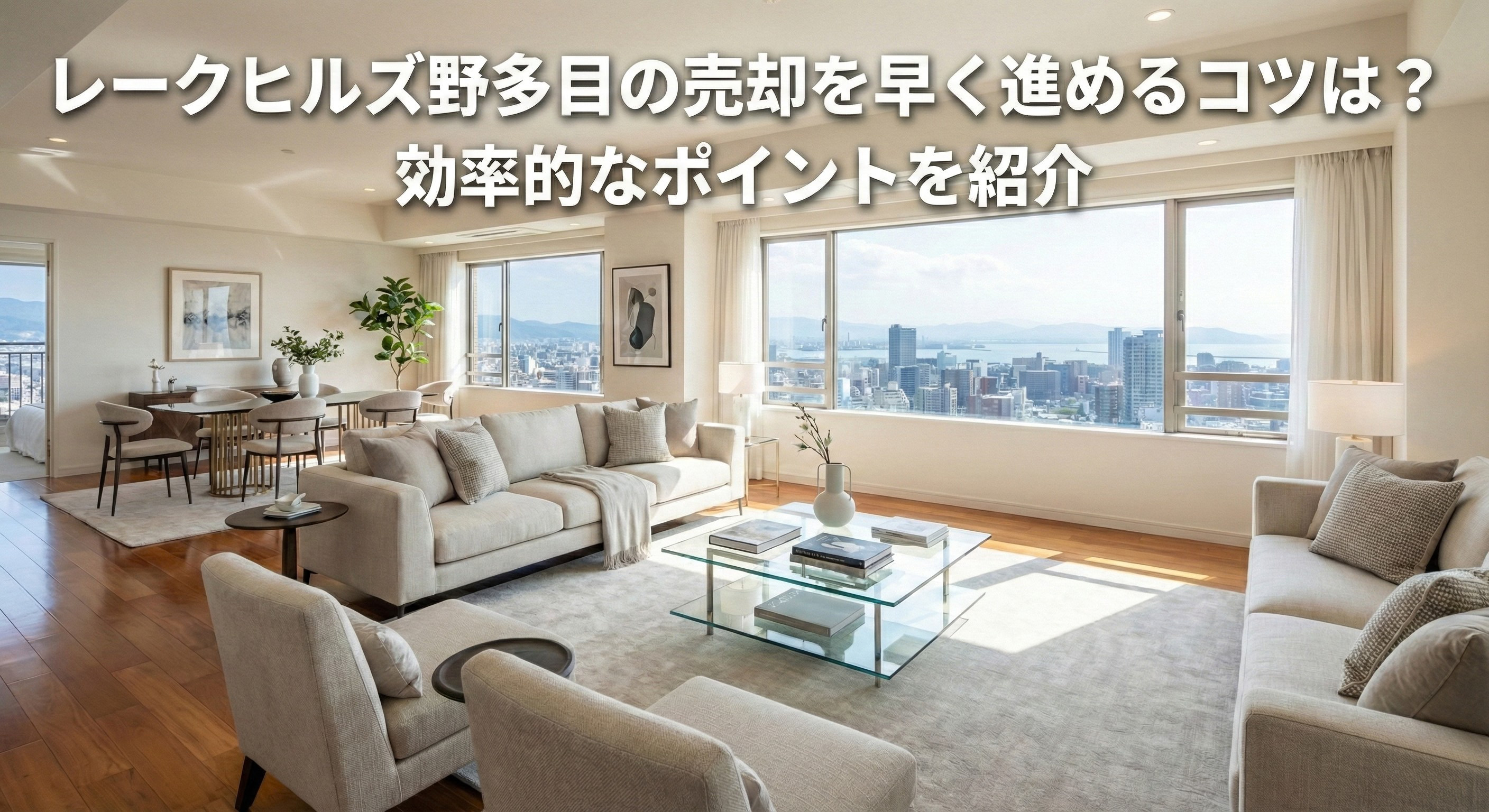 レークヒルズ野多目の売却を早く進めるコツは？効率的なポイントを紹介の画像