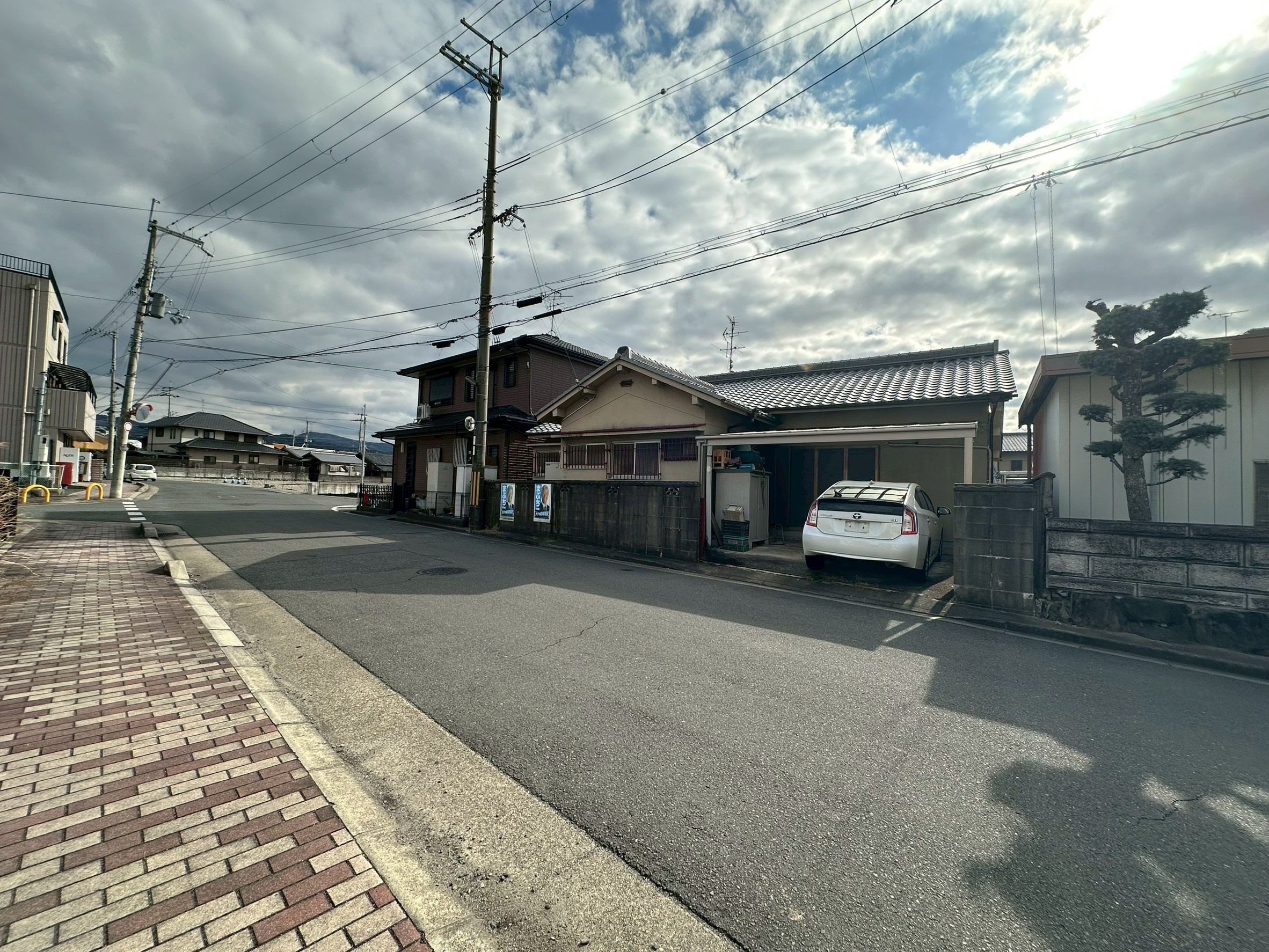 奈良市古市町｜生活利便の高い住宅エリアで建築条件なしの売り土地の画像