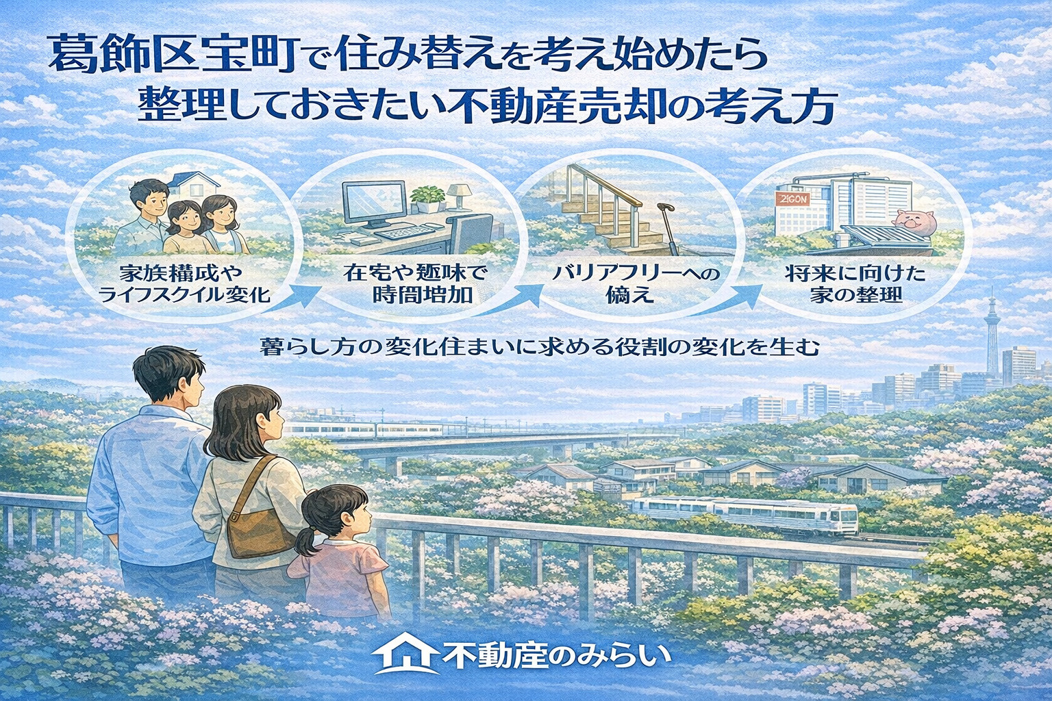 葛飾区宝町で住み替えを考え始めたきっかけと地域特有の背景