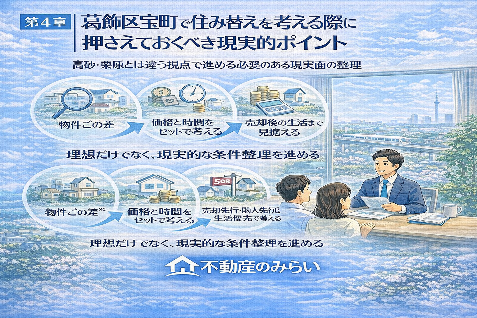 葛飾区宝町で住み替えを進める際に押さえるべき現実的ポイント