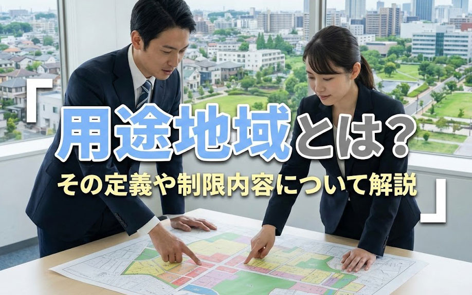 用途地域とは？その定義や制限内容について解説