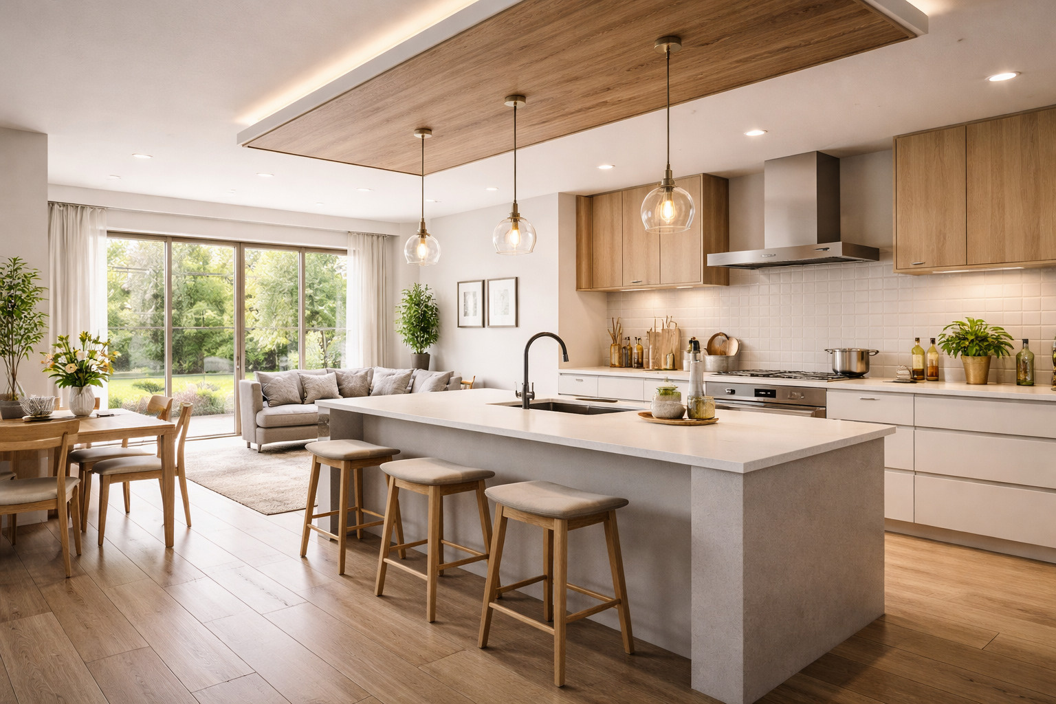 オープンキッチンのメリット・デメリットの画像