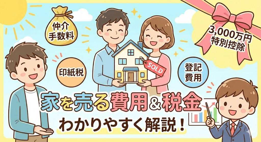家を売るといくら残る？売却にかかる費用・税金と「手取り」の計算方法の画像