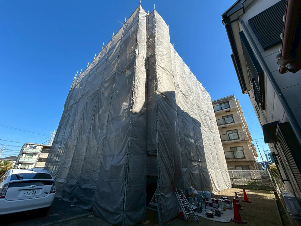 外壁工事　岡崎市の画像