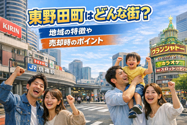 大阪市都島区東野田町はどんな街？地域の特徴や売却時のポイントも解説　都島区の街シリーズ第１弾　の画像