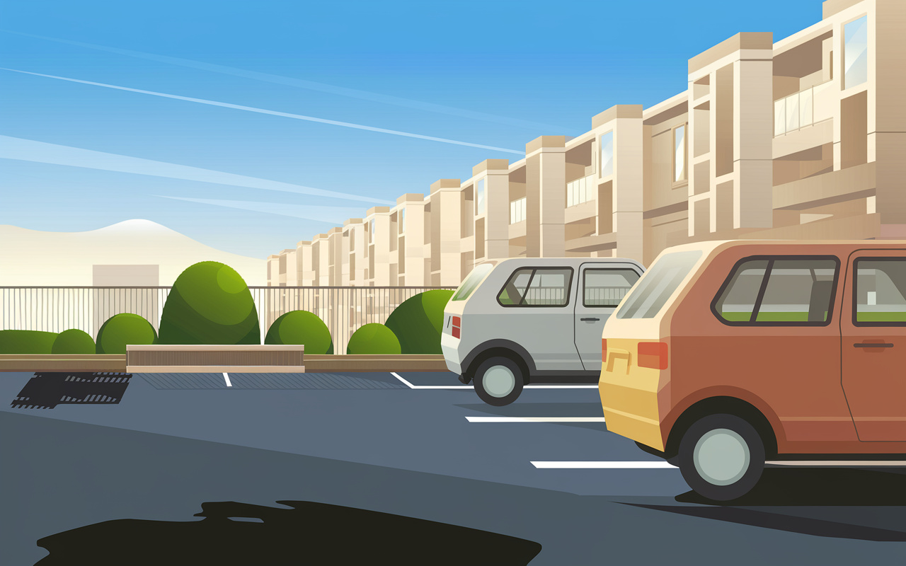 岐阜の月極駐車場で水たまり補修DIY！通路のアスファルト補修材と方法をご紹介の画像