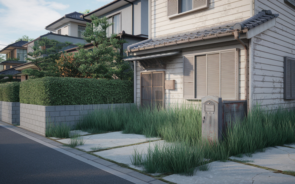 草ボウボウの一戸建て売却対策は何から始める？東淀川区の相続人が高く売るための手順の画像