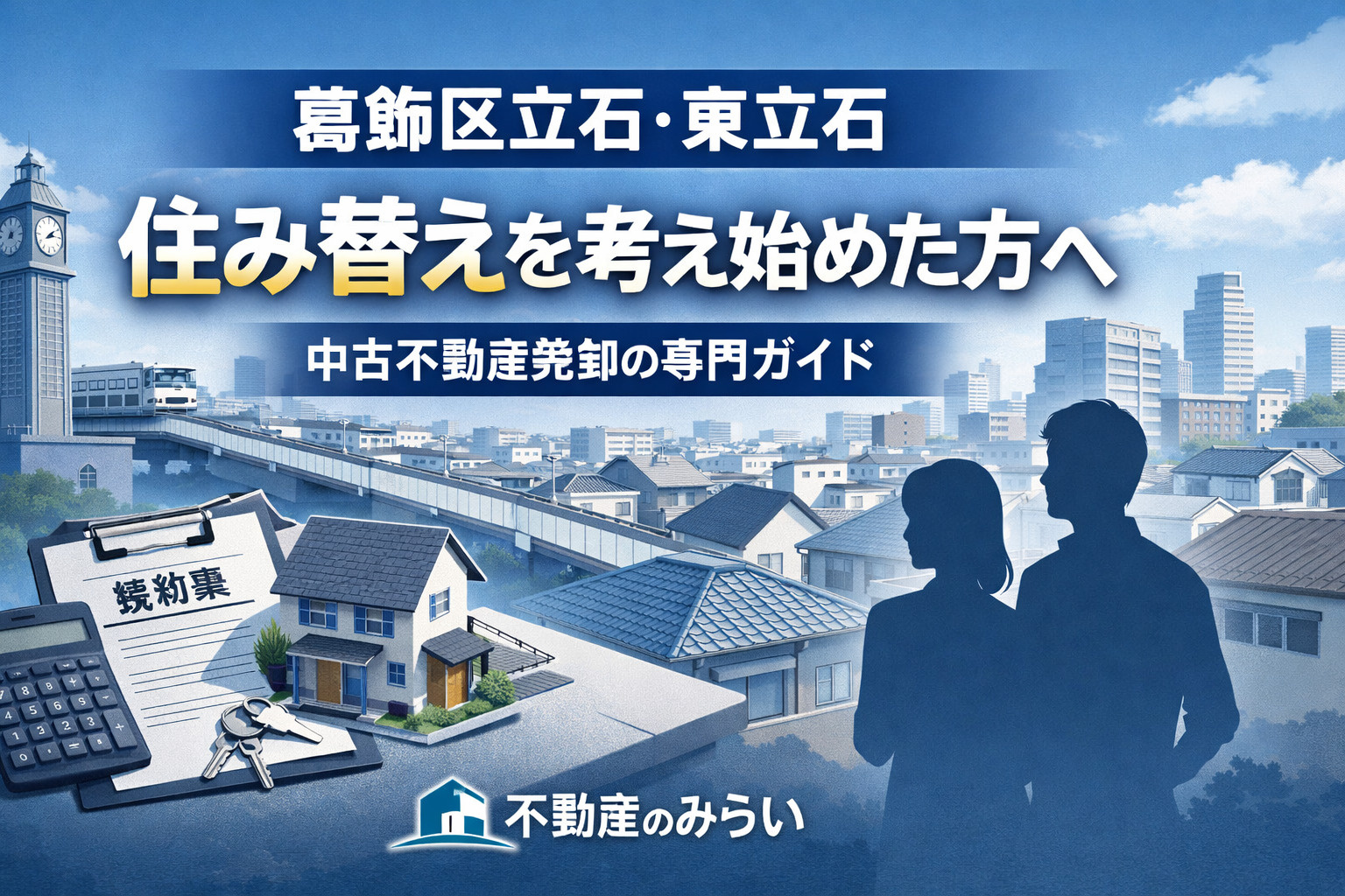 葛飾区立石・東立石で住み替えを考え始めたら──後悔しない中古不動産売却の進め方の画像