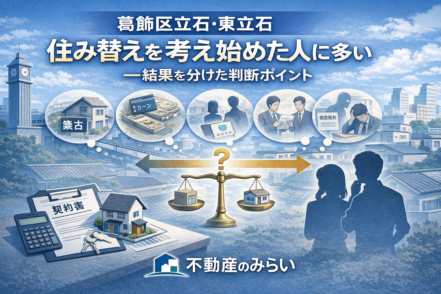 葛飾区立石・東立石で実際にあった住み替え売却の成功事例
