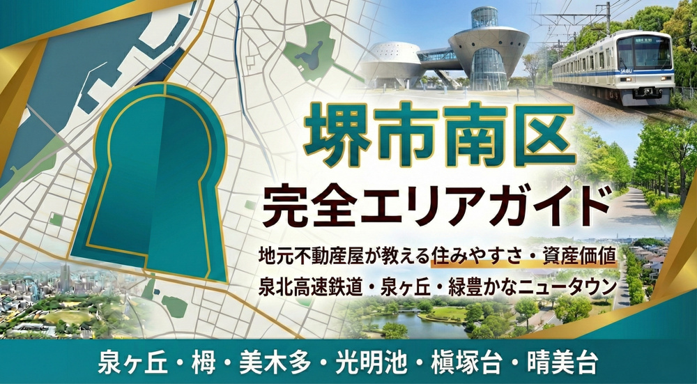 【南区Vol.5】緑の深淵に住まう贅沢。泉北の誇り「槇塚台・晴美台」で叶える、森の中のプライベート邸宅の画像