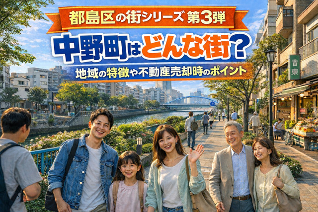 大阪市都島区中野町はどんな街？地域の特徴や教育環境　不動産売却時のポイントもご紹介　都島区の街シリーズ第３弾　　の画像