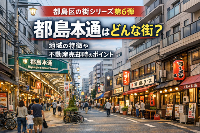 大阪市都島区都島本通はどんな街？地域の特徴や不動産売却時のポイントも紹介の画像