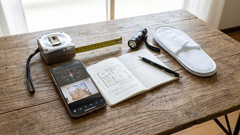 【保存版】不動産内覧の持ち物リスト｜後悔しないチェックポイントの画像