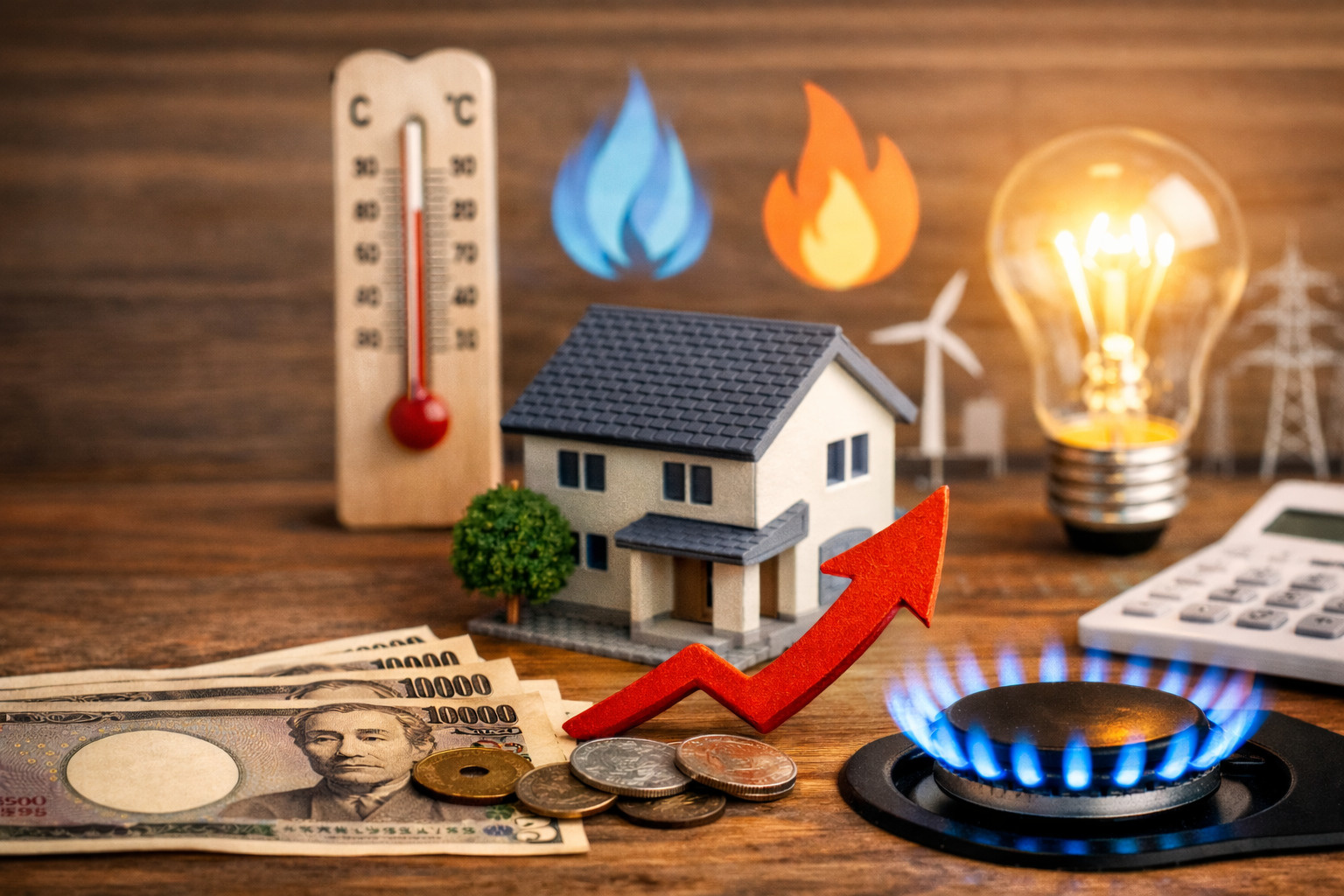 冬の光熱費が家計に与える影響の画像