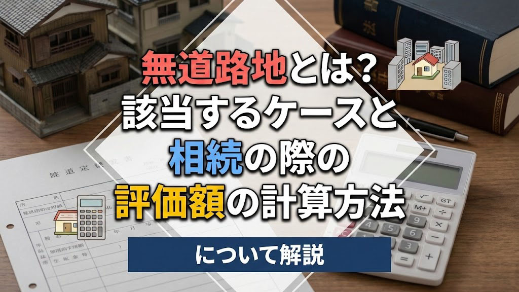 無道路地とは？該当するケースと相続の際の評価額の計算方法について解説の画像