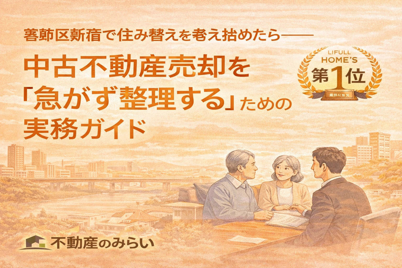 葛飾区新宿で住み替えを考え始めたら──中古不動産売却を「急がず整理する」ための実務ガイドの画像