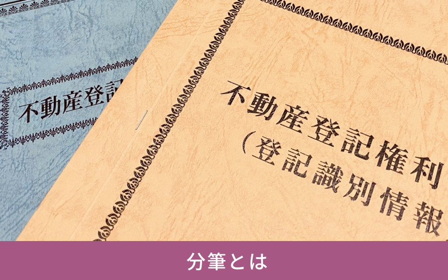 分筆とは