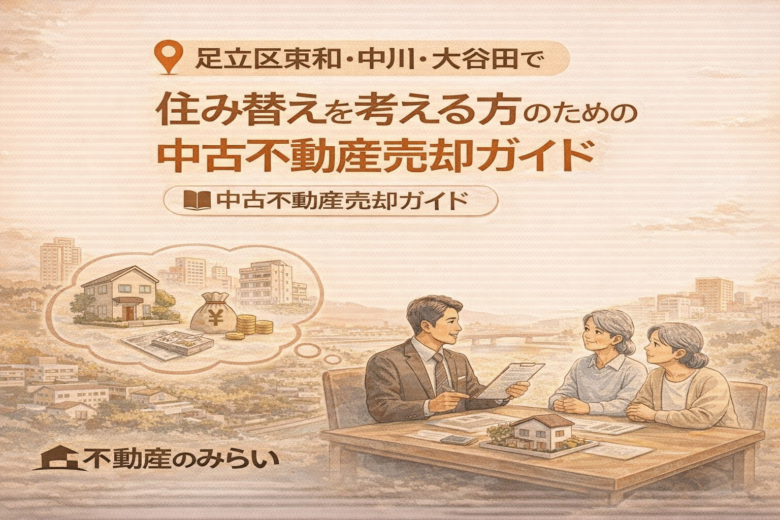 足立区東和・中川・大谷田で住み替えを考え始めたときに読む 「売るかどうかを決める前」に整理しておきたい中古不動産の話の画像