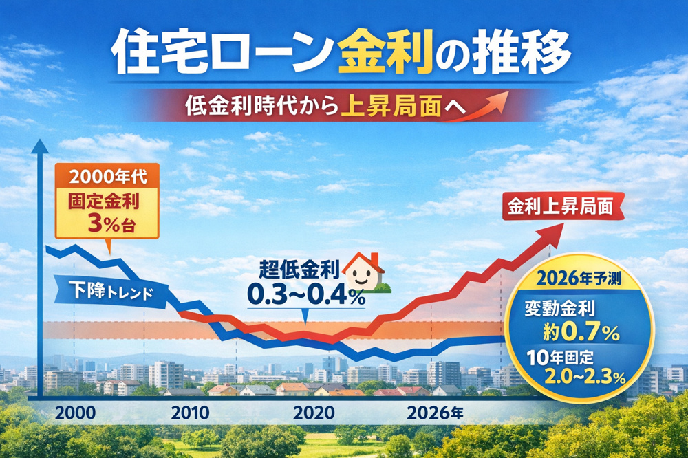 【2026年保存版】豊明市で住宅ローンを組むなら今は買い時？ 金利推移と失敗しない選び方を徹底解説の画像