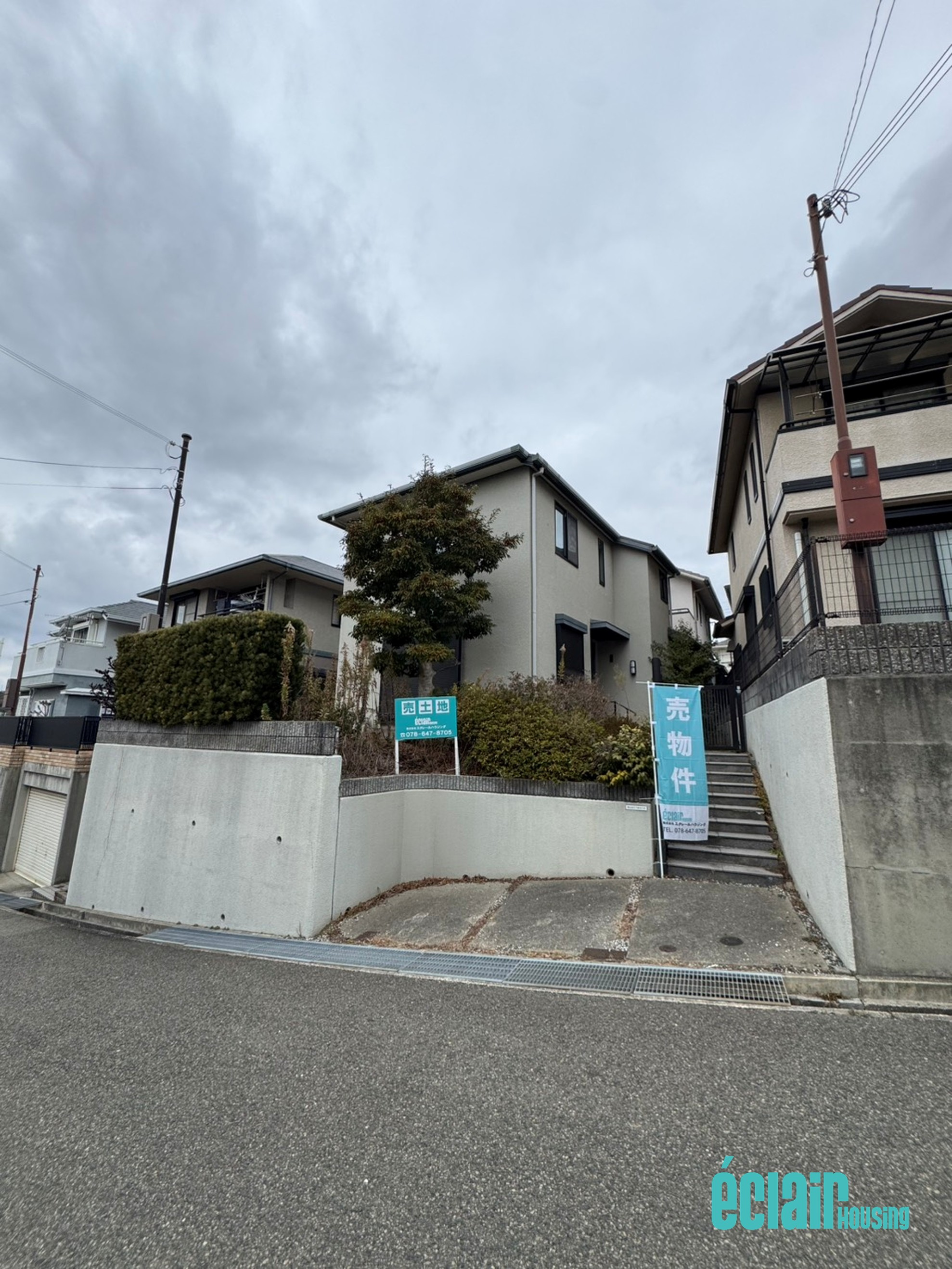 オススメ物件★売土地★建築条件無し★兵庫県神戸市垂水区桃山台２丁目～の画像
