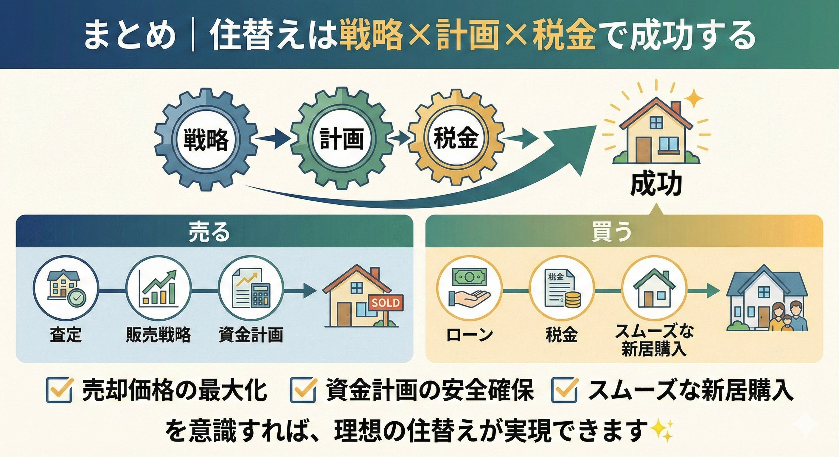 住替え時の不動産売却｜査定から成功まで完全ガイドの画像