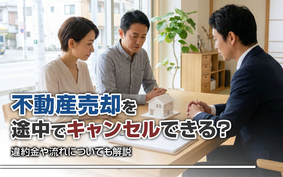 不動産売却を途中でキャンセルできる？違約金や流れについても解説