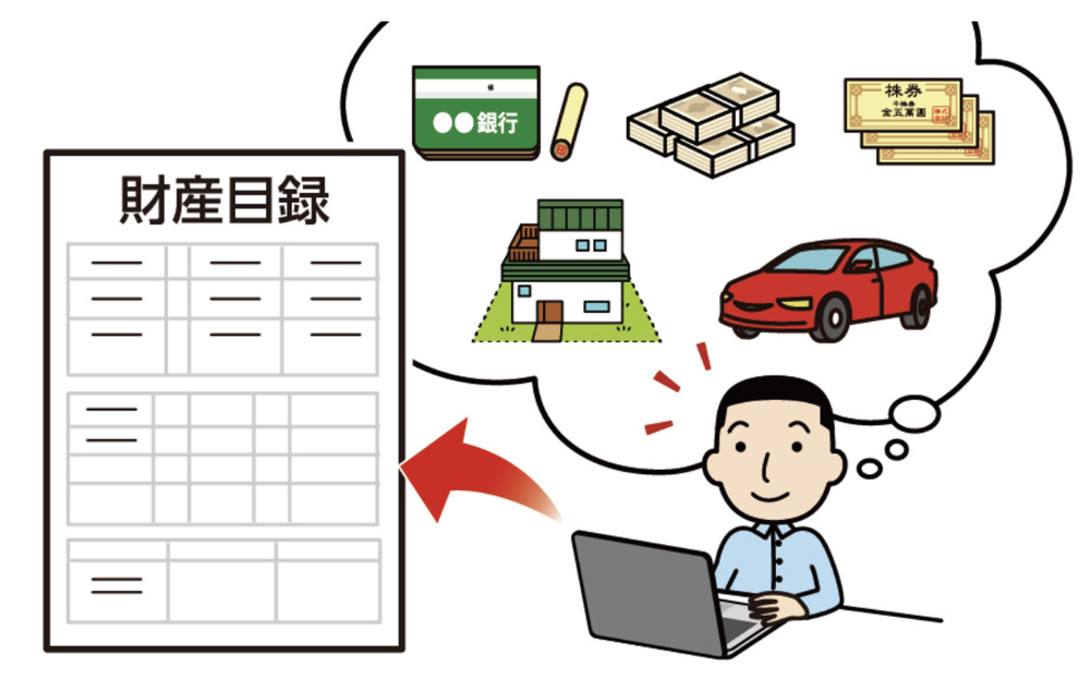 財産目録に不動産を書くだけで安心していませんか？の画像