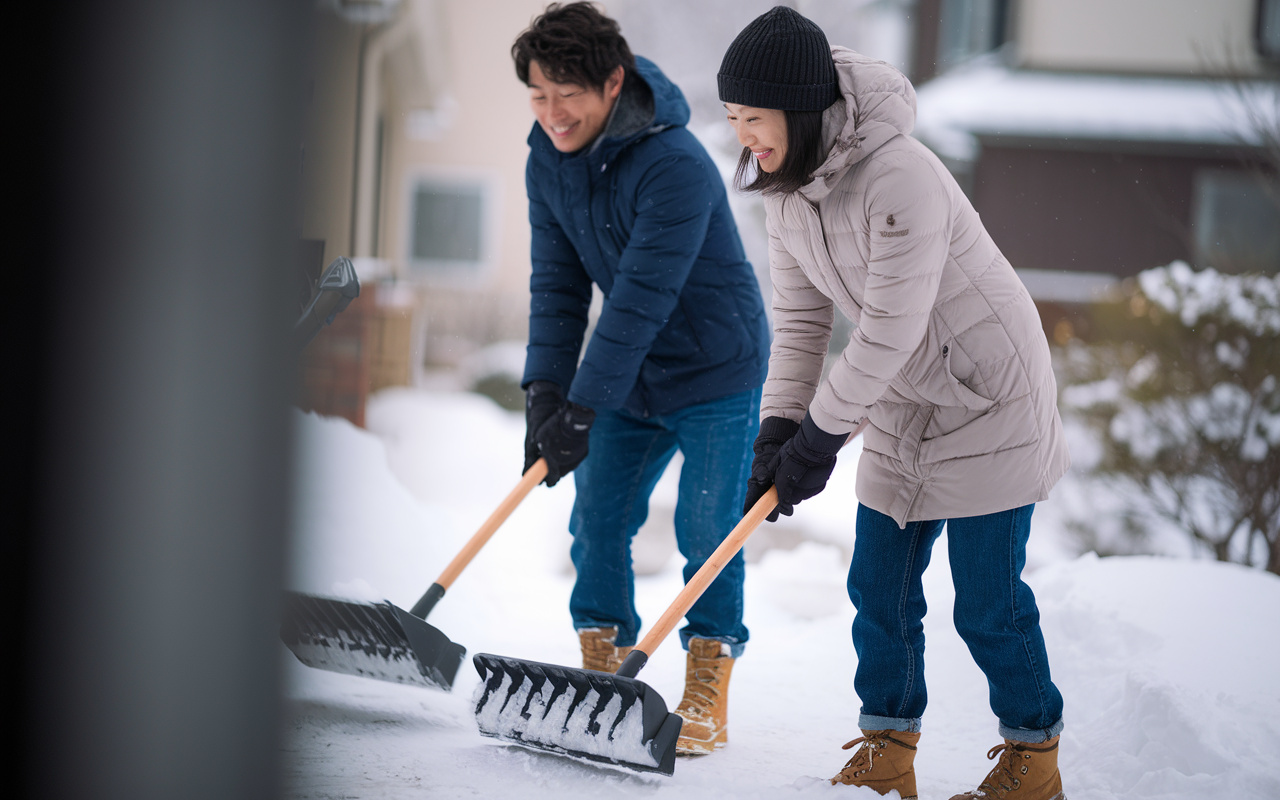 雪かきのコツは何か知りたい方必見！効率良く作業する工夫も紹介の画像