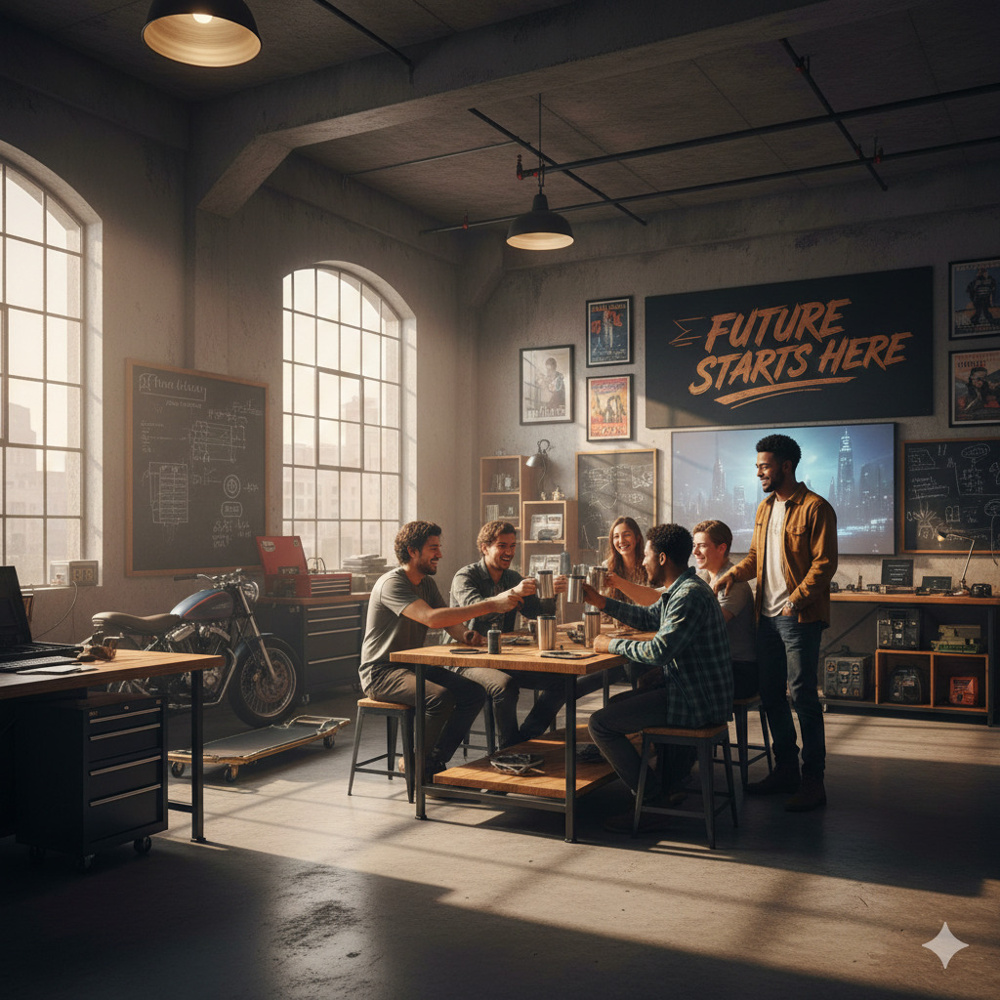 「ただの事務所」を、仲間が集まる「最高の秘密基地」に変えるコツの画像