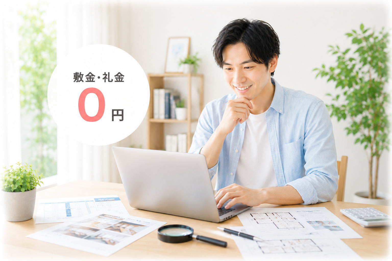 敷金礼金ゼロの物件探し方はどうする？家賃を抑えたい方必見の選び方の画像