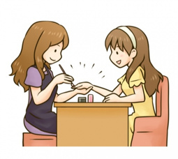 今月のネイル♪♪の画像