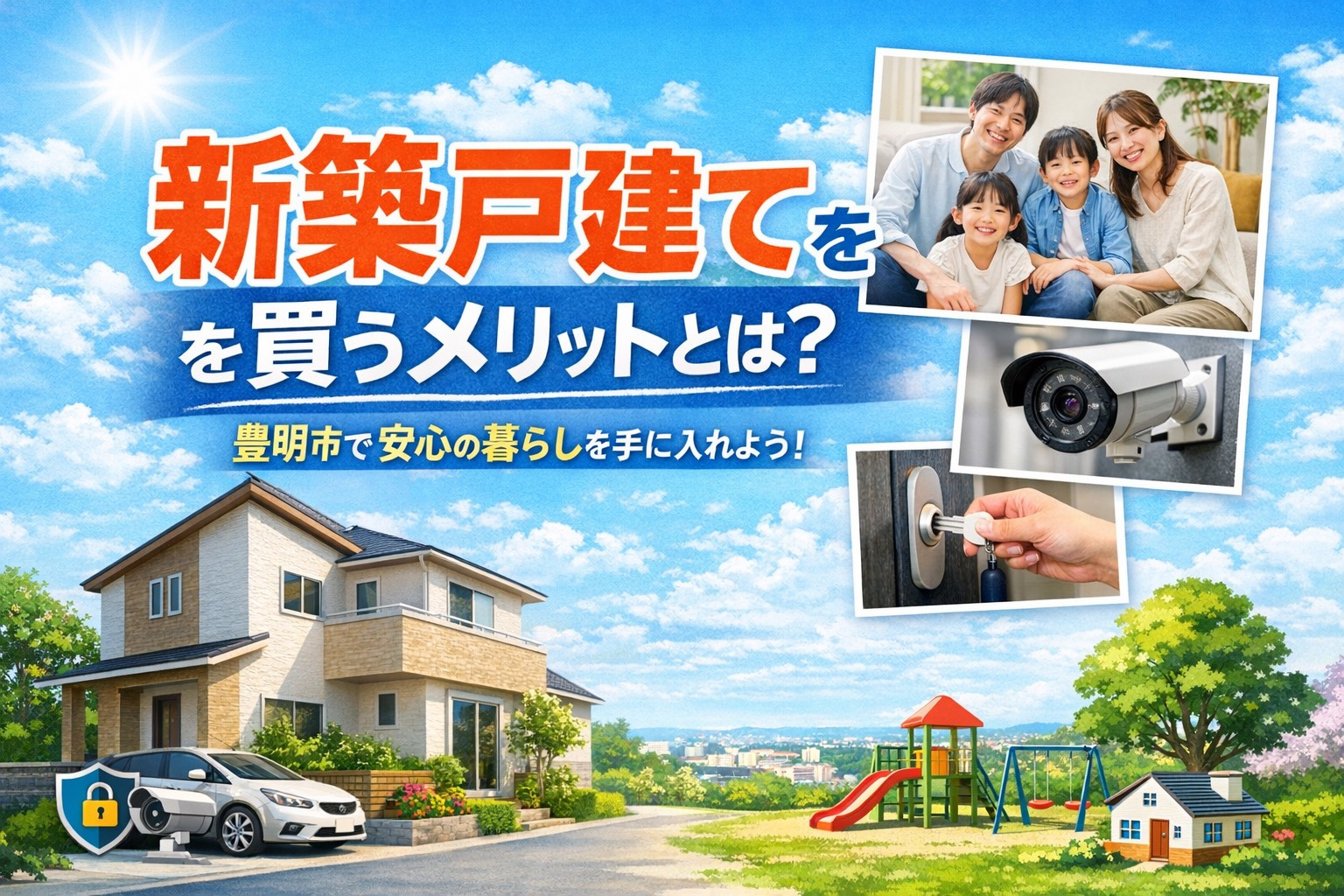 新築戸建てを購入するメリットとはの画像