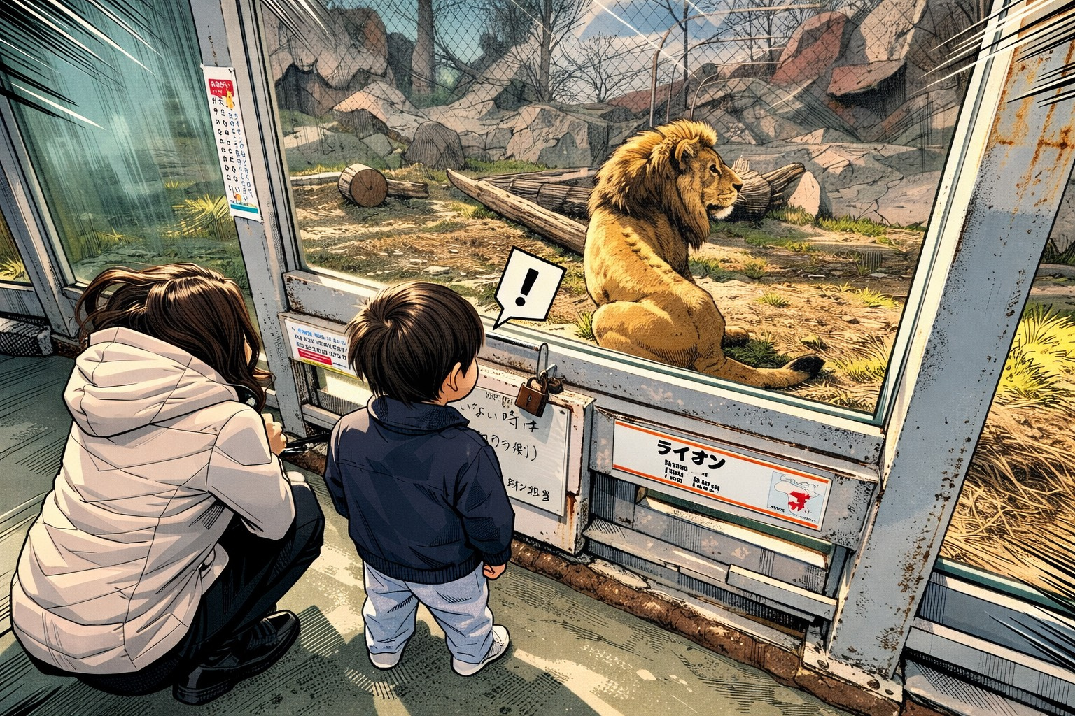 家族で東山動物園に行ってきました！の画像